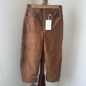 Citizens Of Humanity Wide Leg Pants in Brown